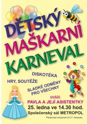 Dětský maškarní karneval 