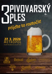 Kdo letos roztočí Pivovarský ples… a čím?