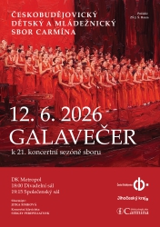 GALAVEČER K 21. KONCERTNÍ SEZÓNĚ - CARMÍNA