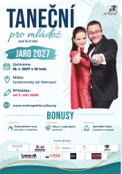 Kurz společenské výchovy a tance (od 15-ti let)