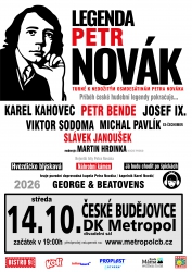 VZPOMÍNKOVÝ KONCERT PETRA NOVÁKA 
