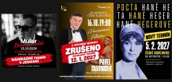 Aktuální informace ke zrušeným pořadům